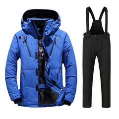 Blue and Black