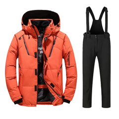Orange and Black