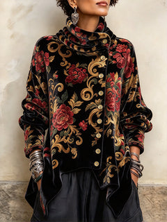 Black Floral