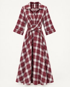 Burgundy Plaid