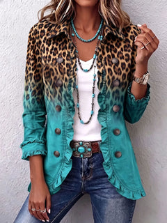 Leopard Teal