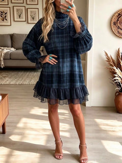Navy Plaid